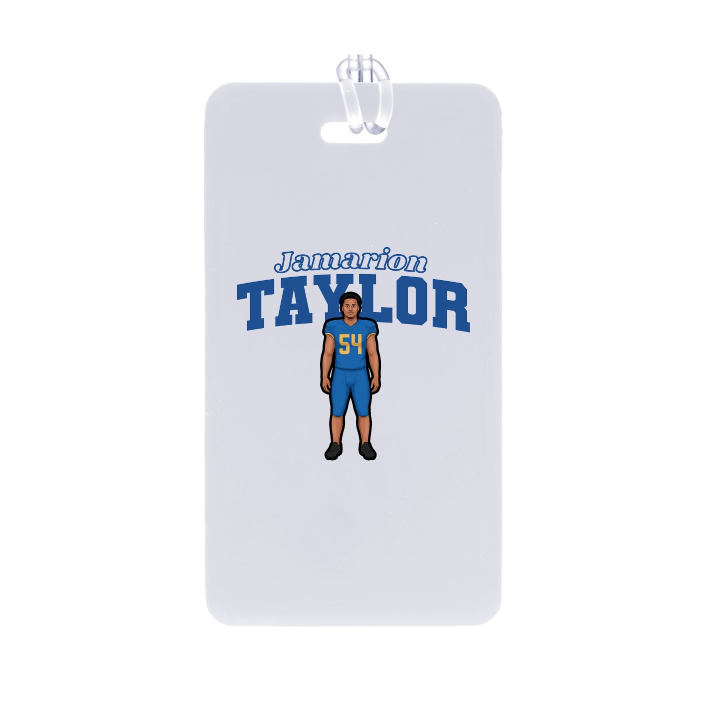 Bag Tag — Name Arch in Classic