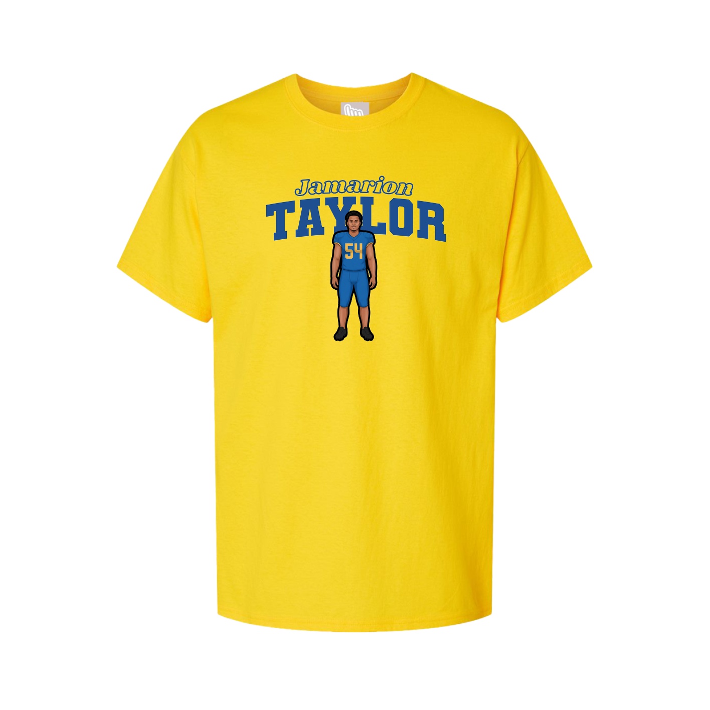 Tee — Name Arch in Gold