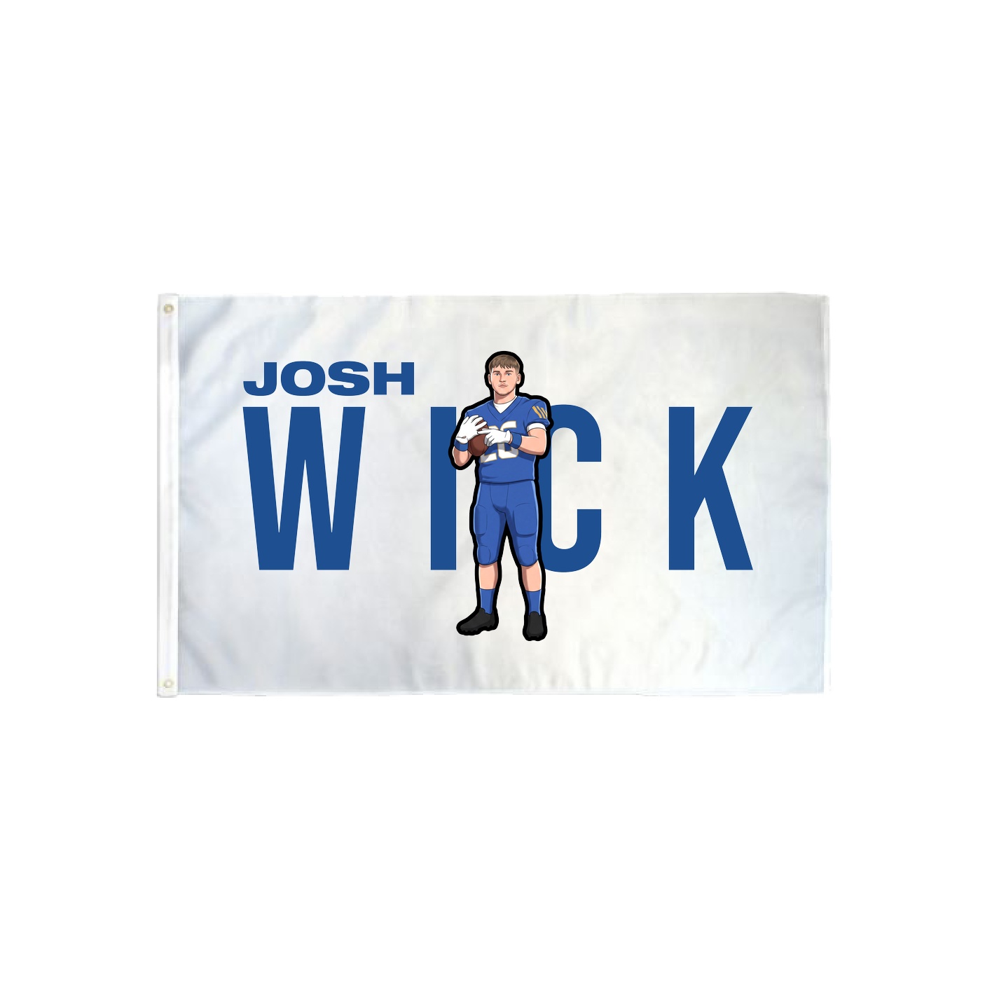 3x5 Flag — Player Name in Classic