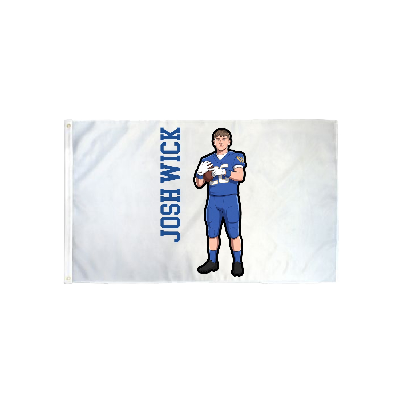 3x5 Flag — Name Vertical in Classic
