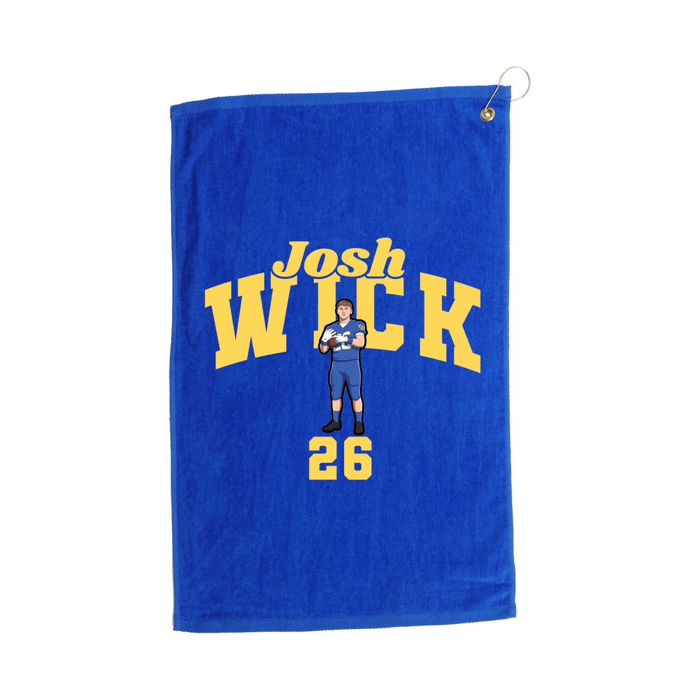 Golf Towel — Signature Arch in Royal