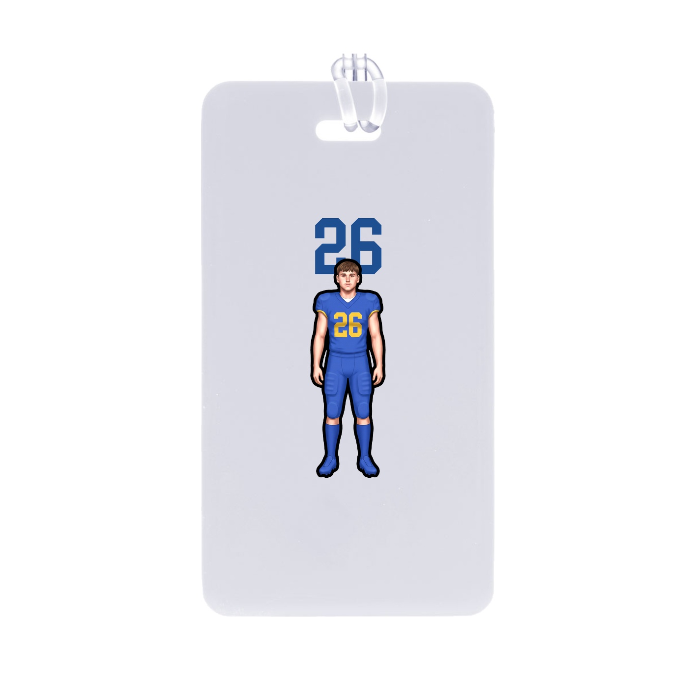 Bag Tag — Number Top in Classic