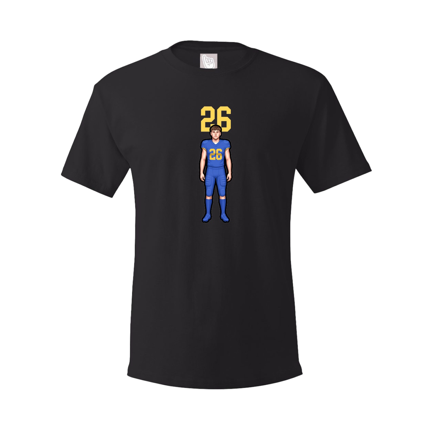 Tee — Number Top in Black