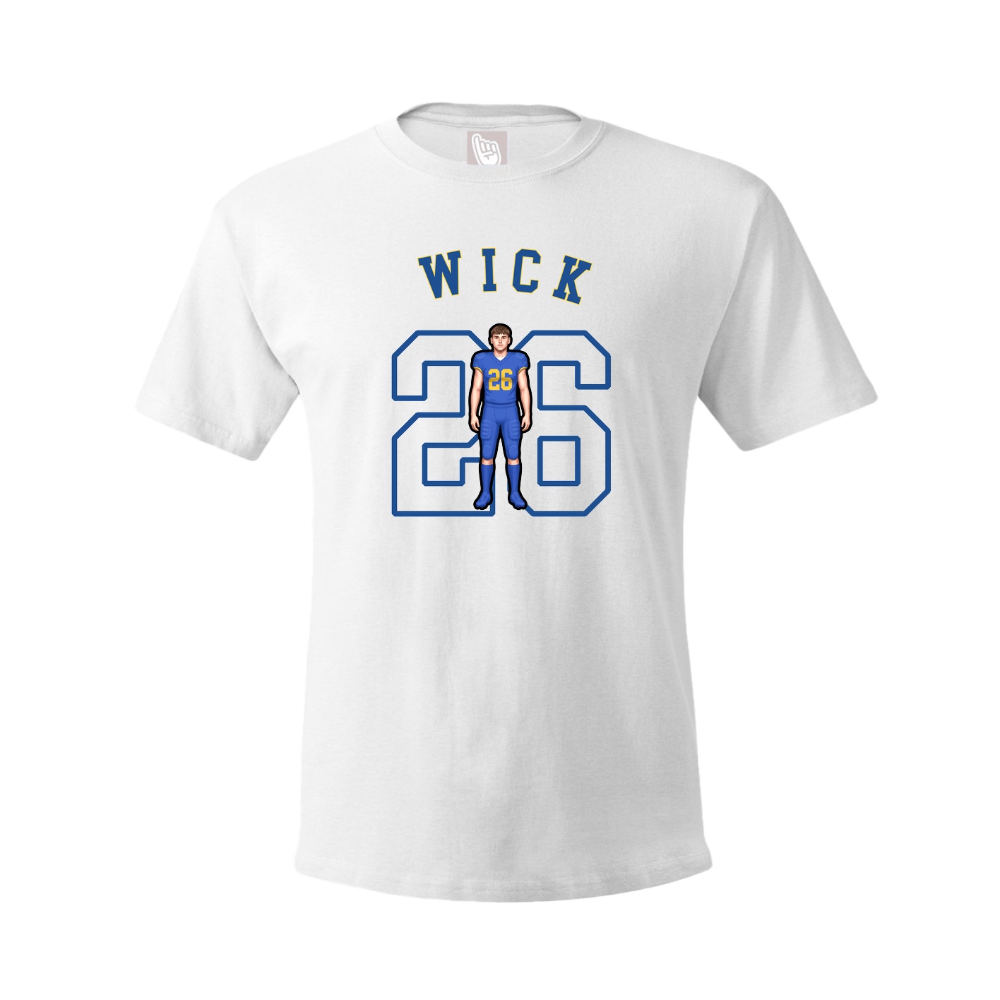 Youth Tee — Shirsey Arch in White