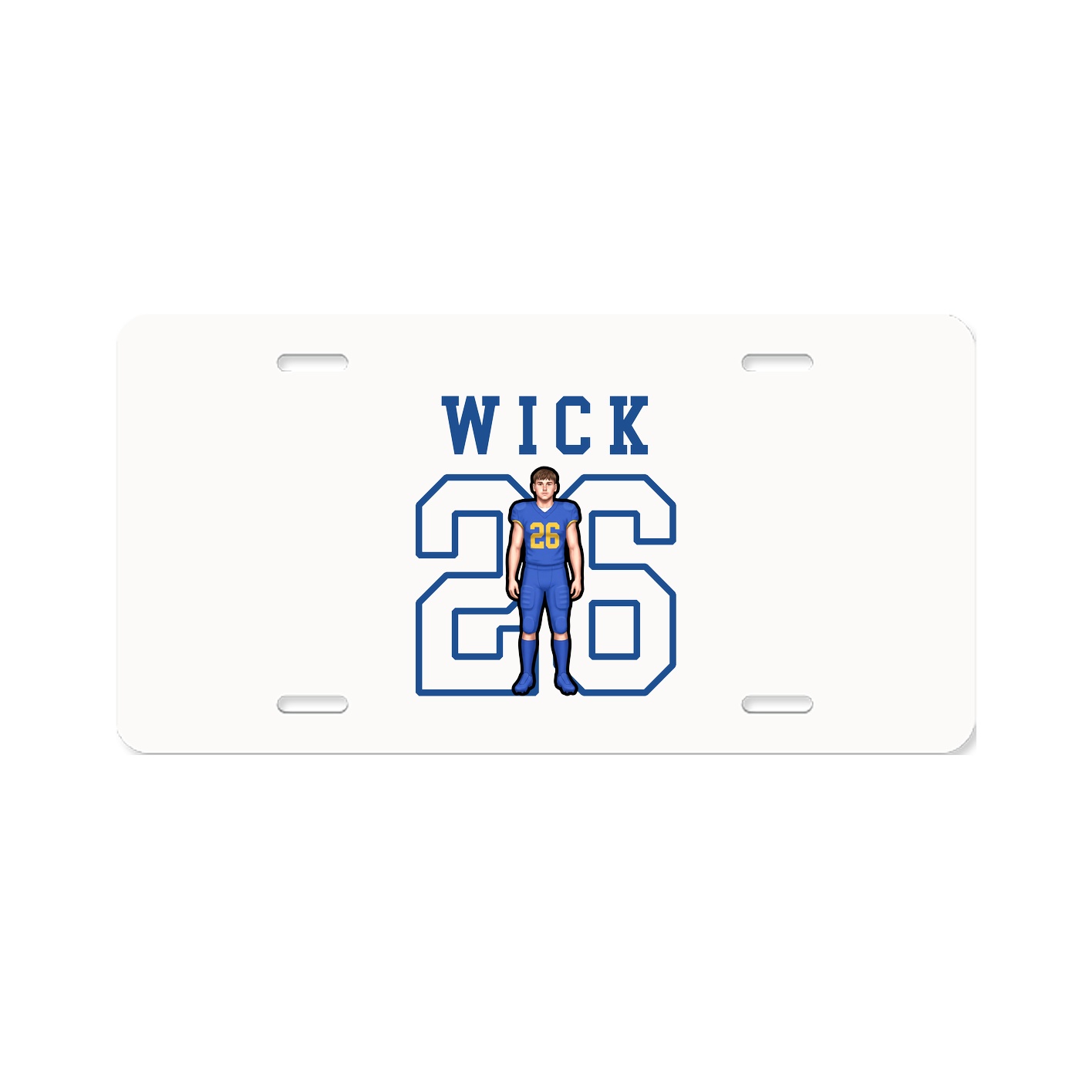 License Plate — Shirsey in Classic