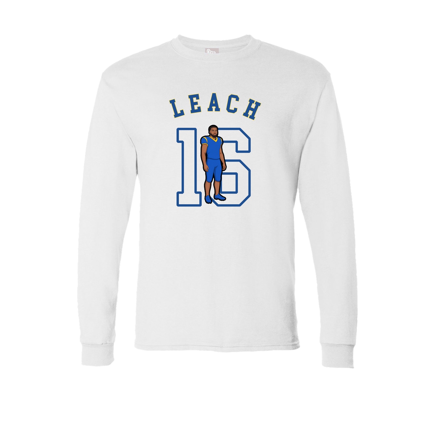 Long Sleeve Tee — Shirsey Arch in White