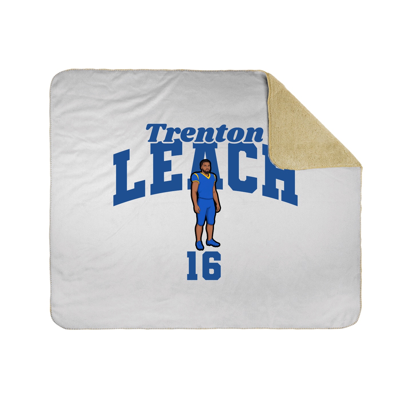 Throw Blanket — Signature Arch in White