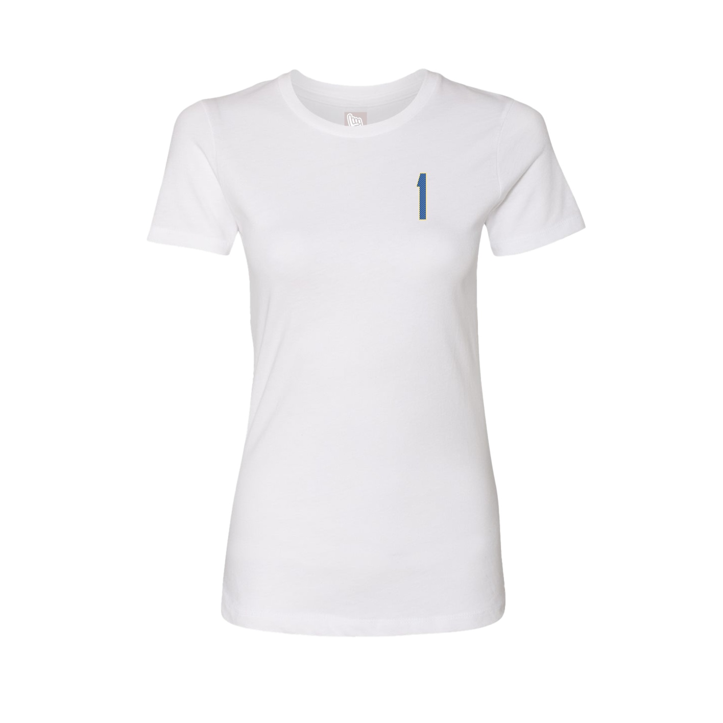 Fitted Women's Tee — Front Shirsy in White