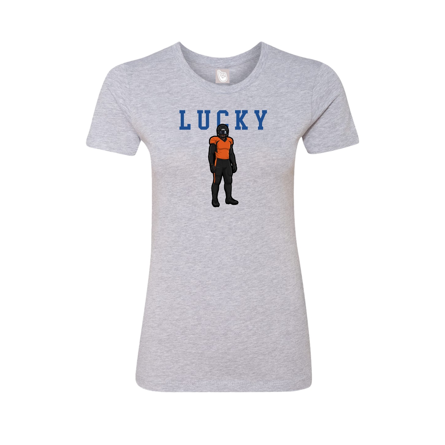 Fitted Women's Tee — Shirsey in Grey