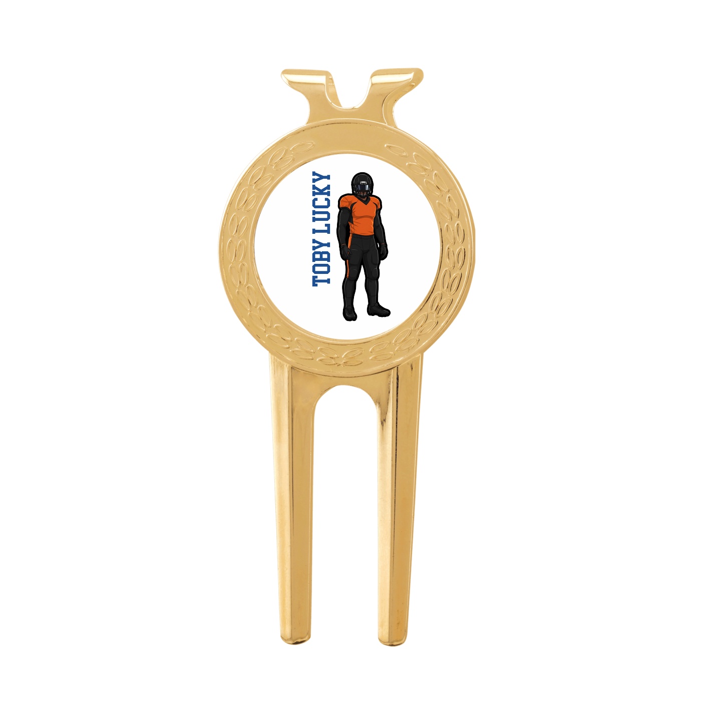 Divot Tool with Ball Marker — Name Vertical in Classic