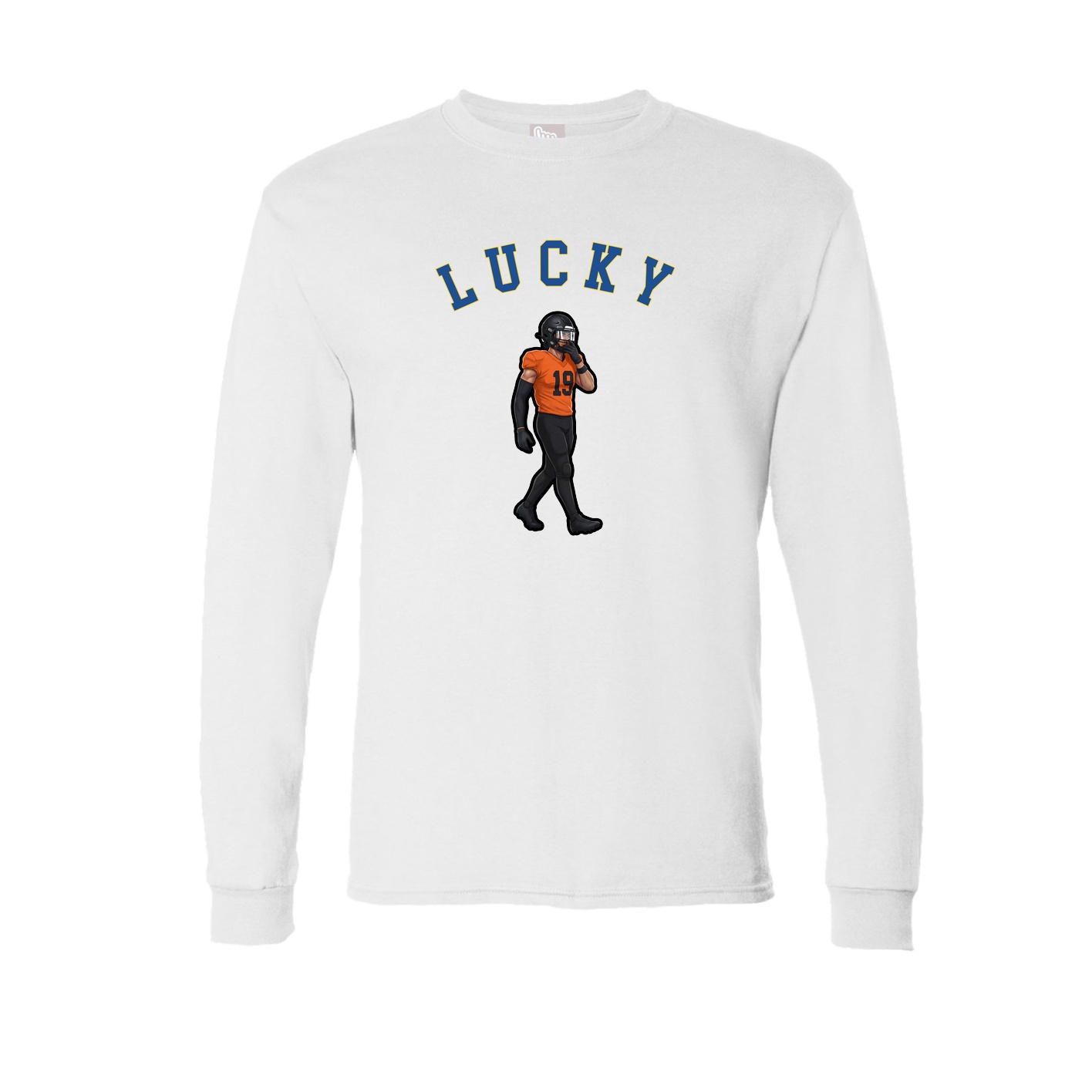 Long Sleeve Tee — Shirsey Arch in White