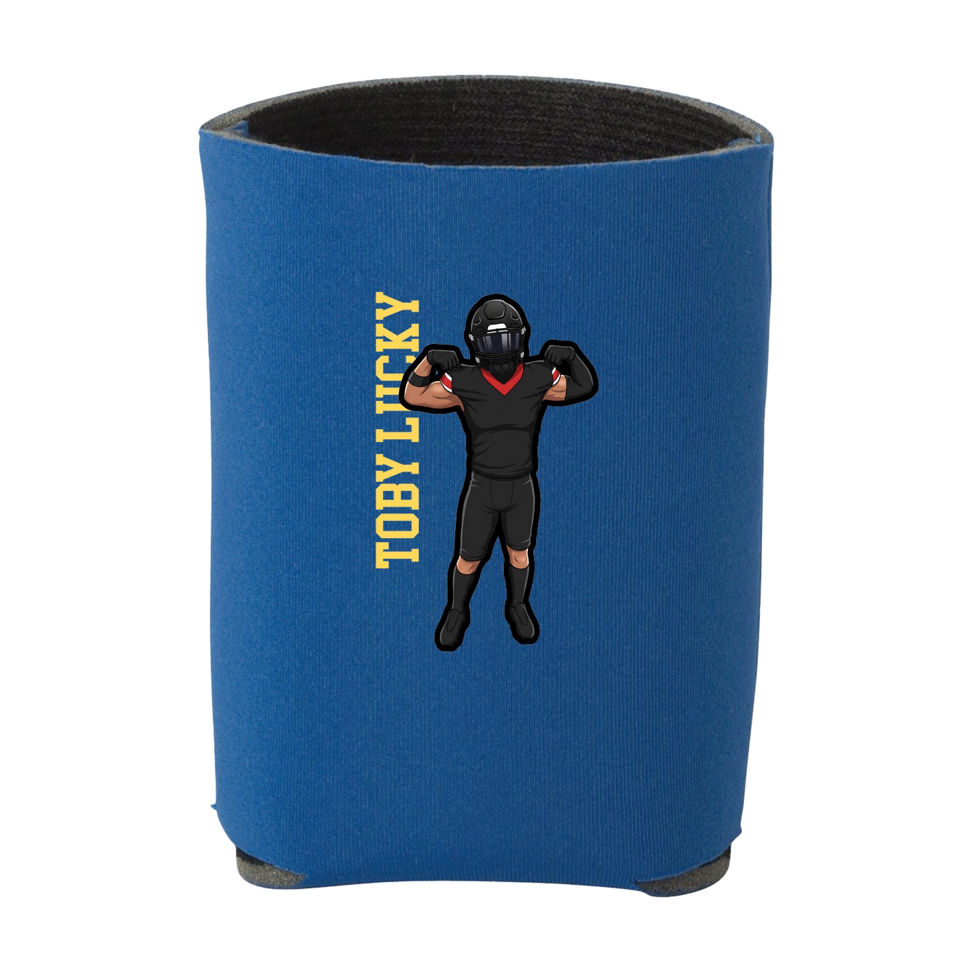 Can Holder — Name Vertical in Royal