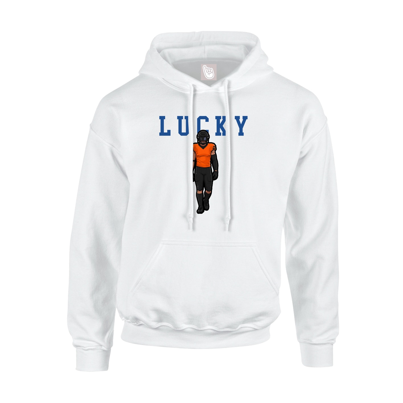 Hoodie — Shirsey in White