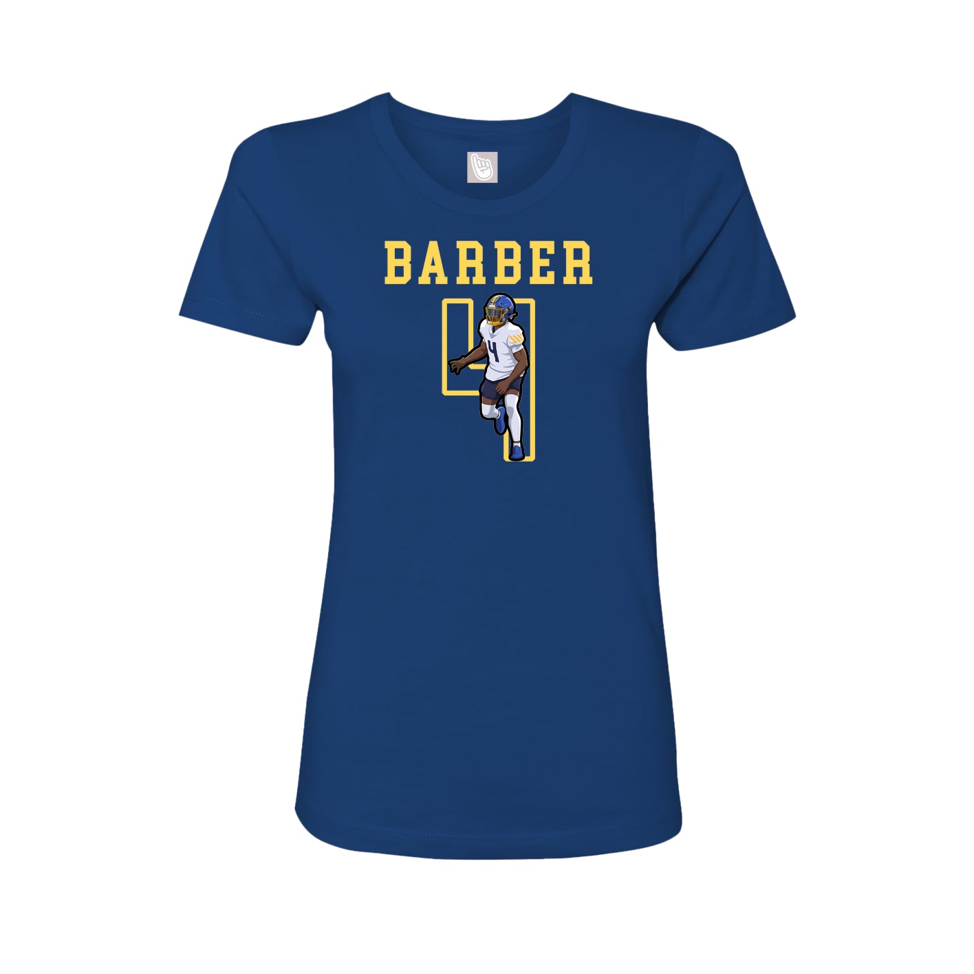 Fitted Women's Tee — Shirsey in Royal