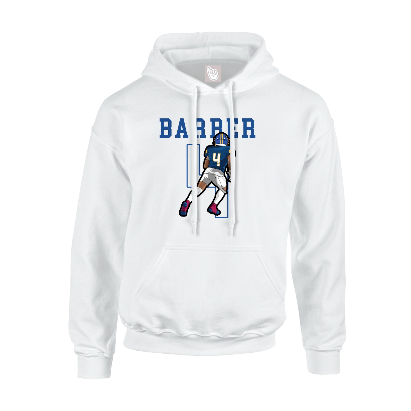 Hoodie — Shirsey in White