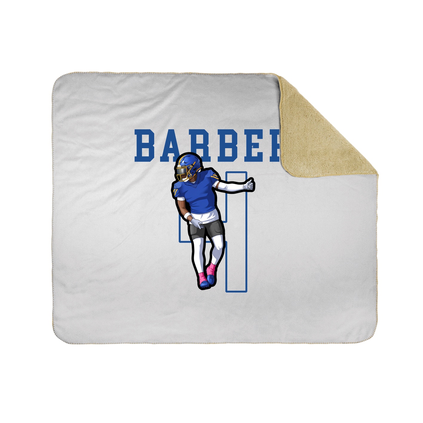 50x60 Sherpa Lined Throw Blanket