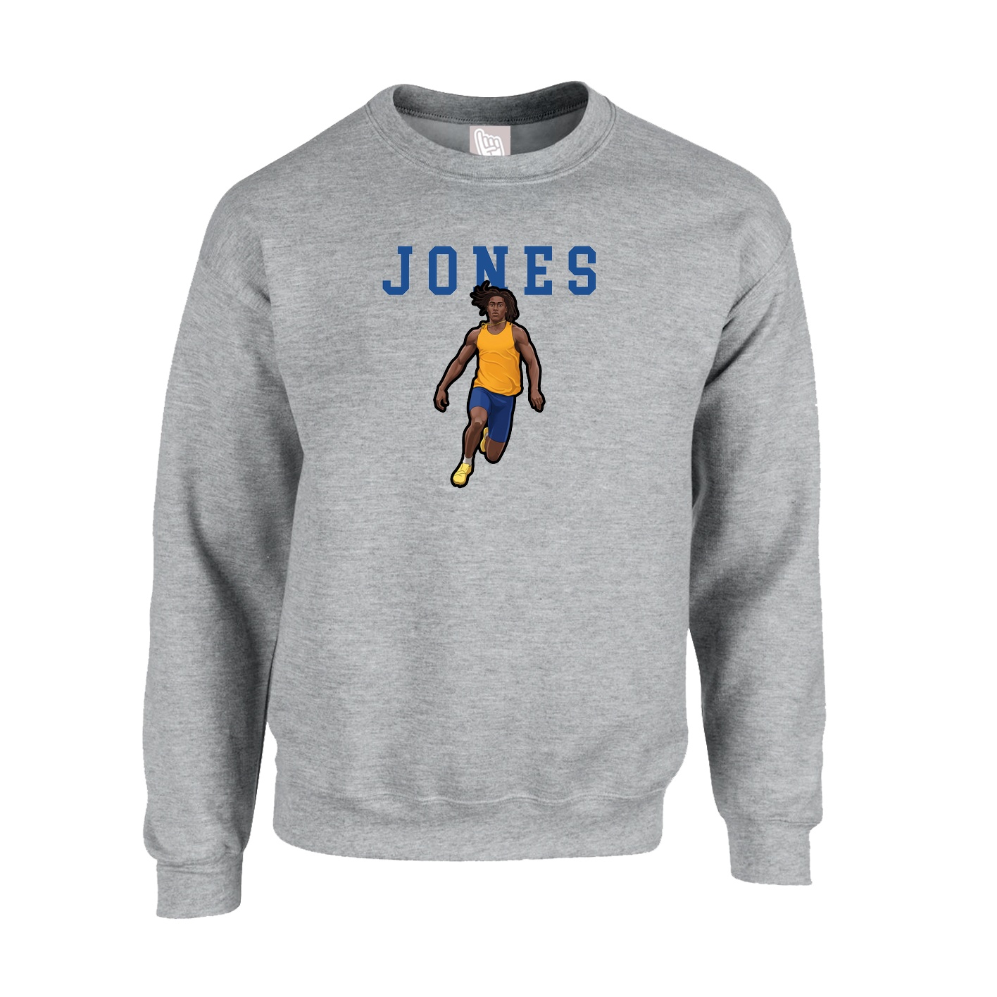 Fleece Crew — Shirsey in Grey