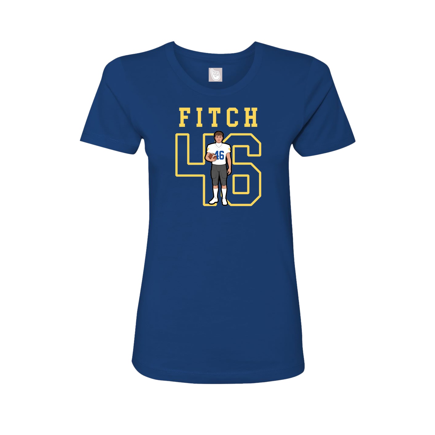 Fitted Women's Tee — Shirsey in Royal