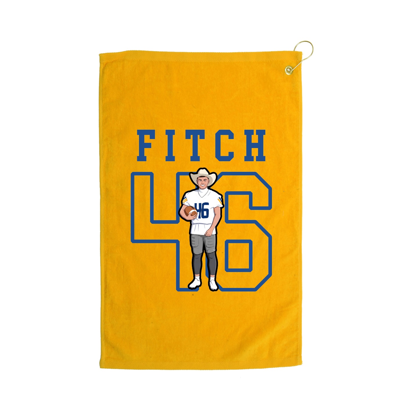 Golf Towel — Shirsey in Gold