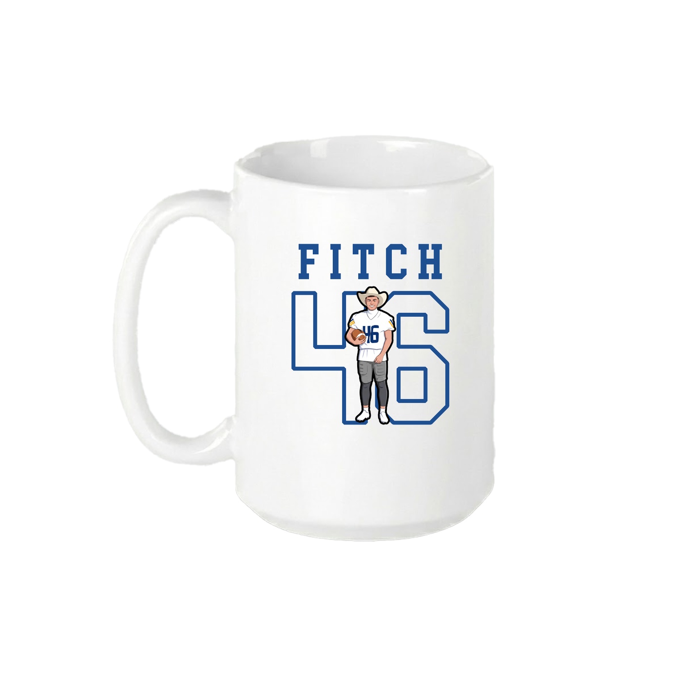 15oz Coffee Mug — Shirsey in White