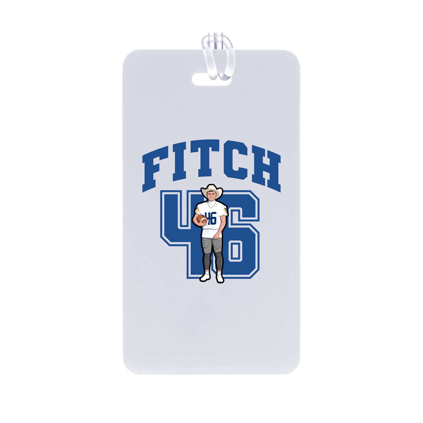 Bag Tag — Number in Classic