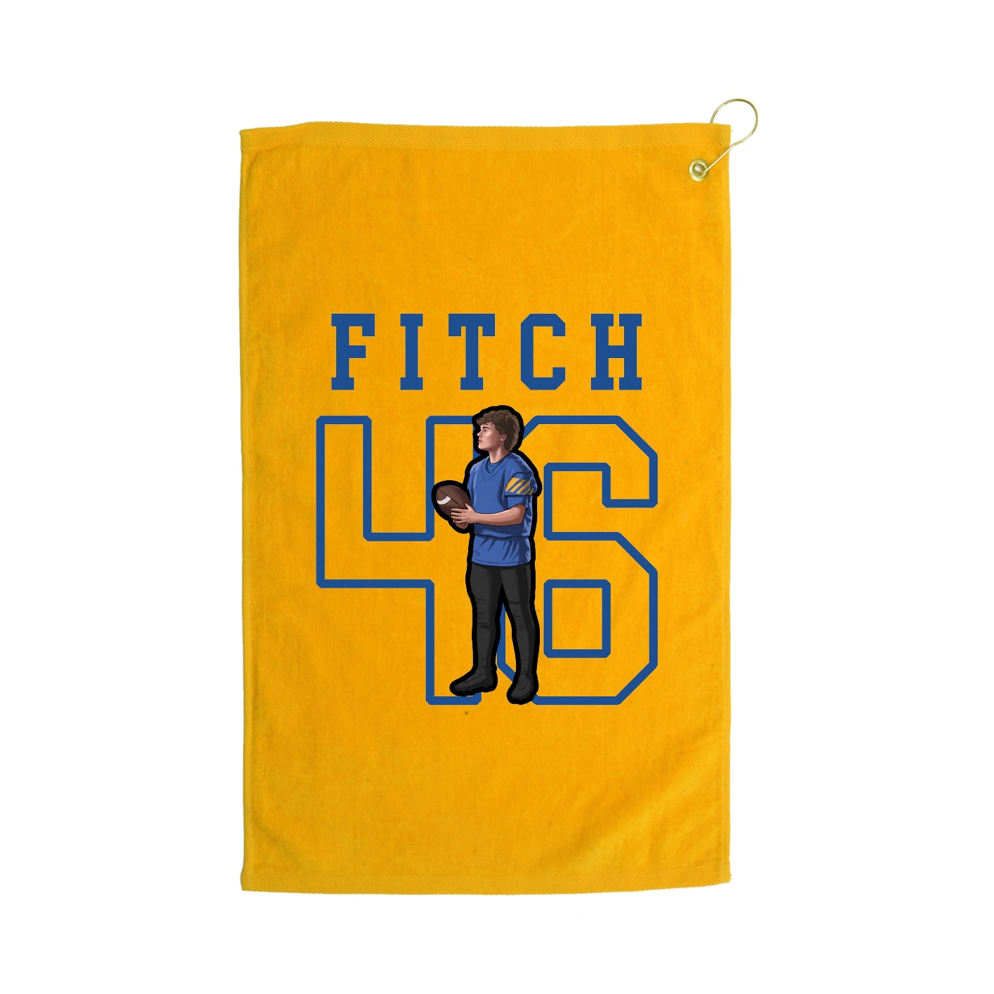 Golf Towel — Shirsey in Gold