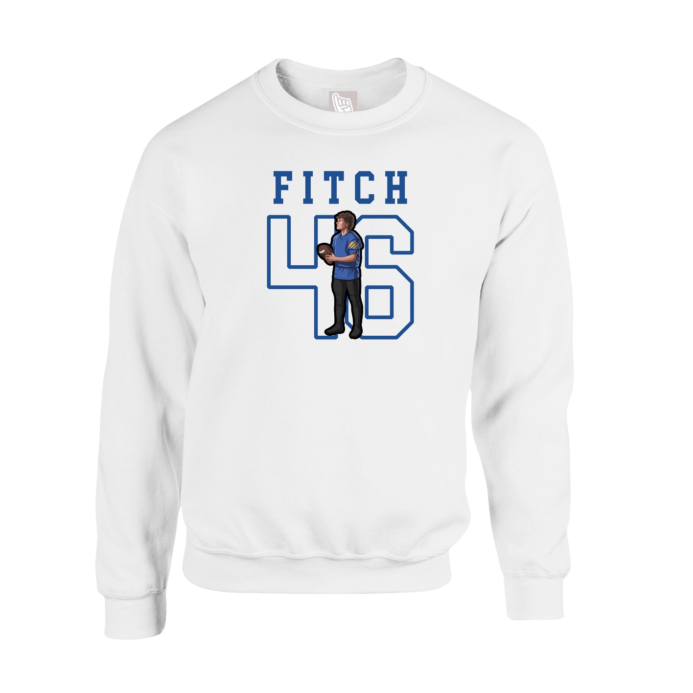 Fleece Crew — Shirsey in White