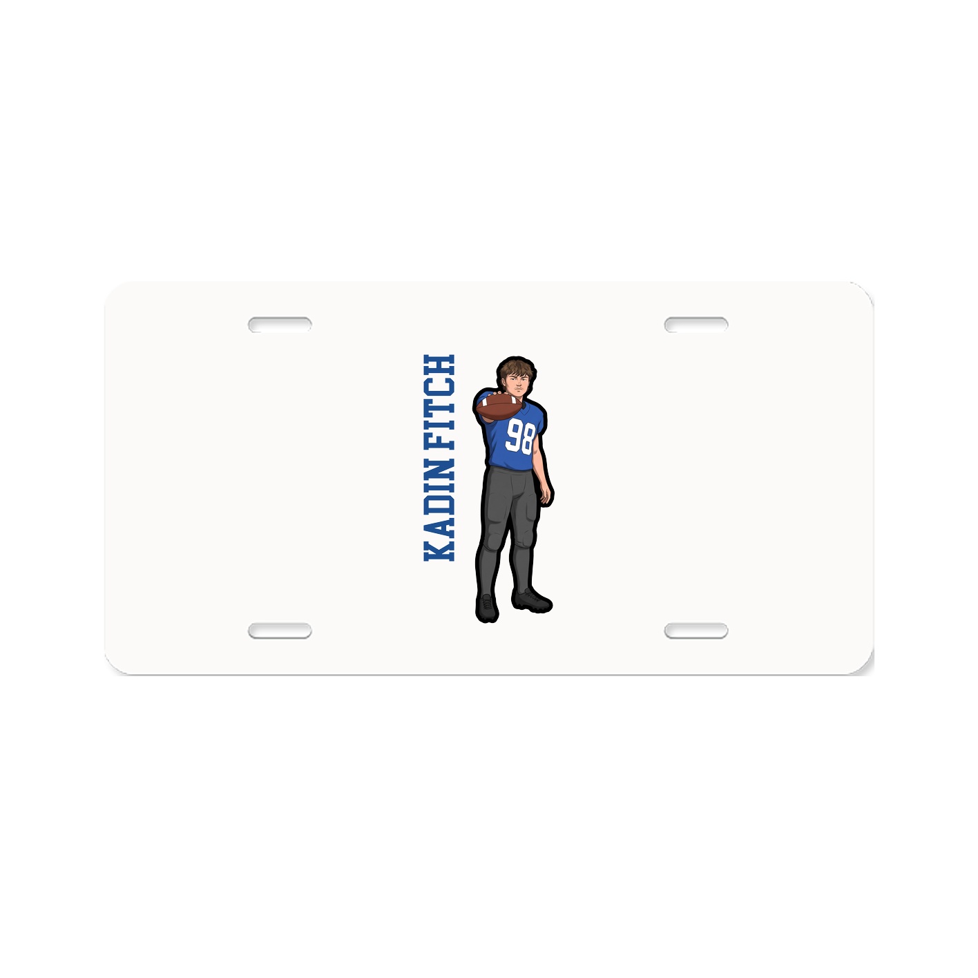 Aluminum License Plate