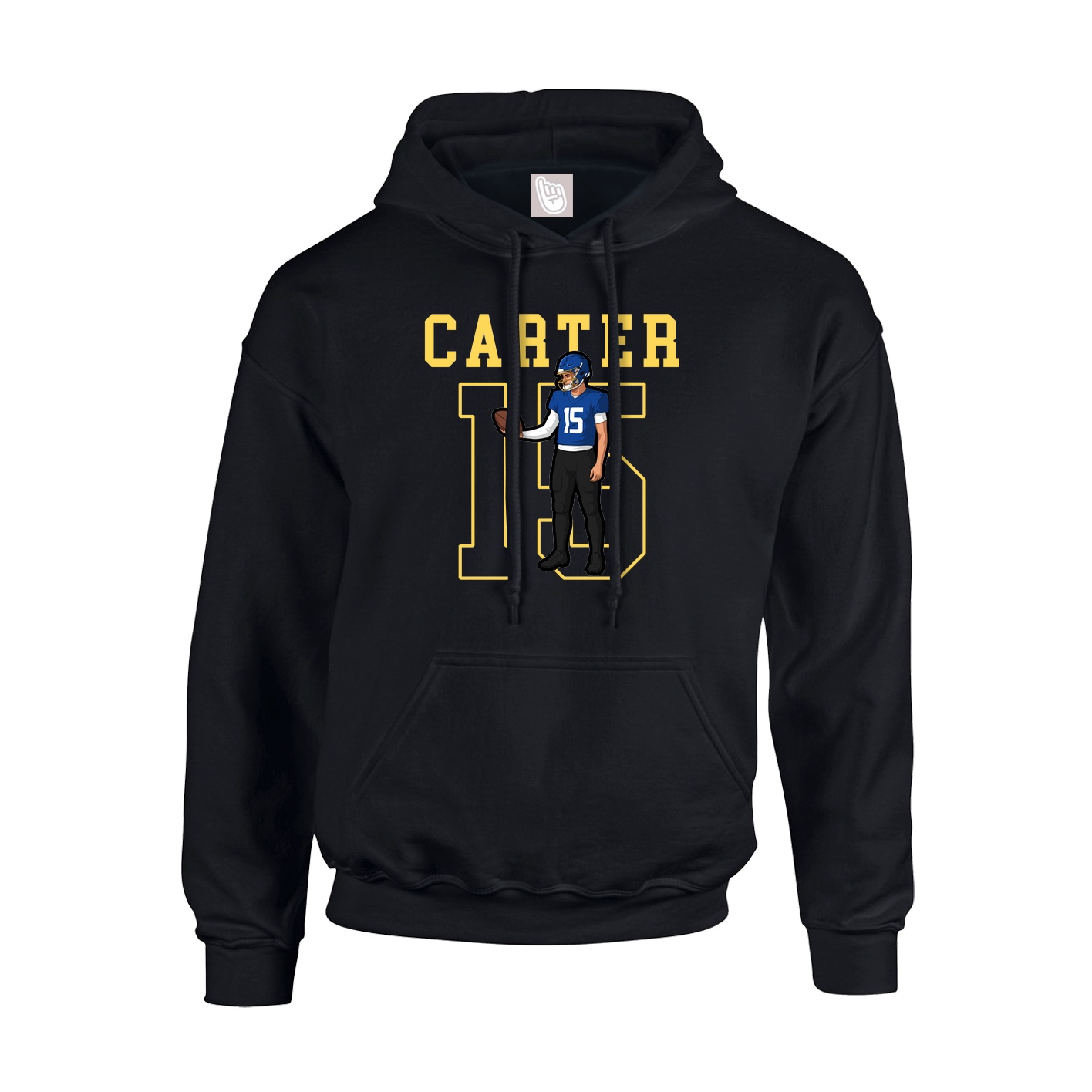 Youth Hoodie — Shirsey in Black