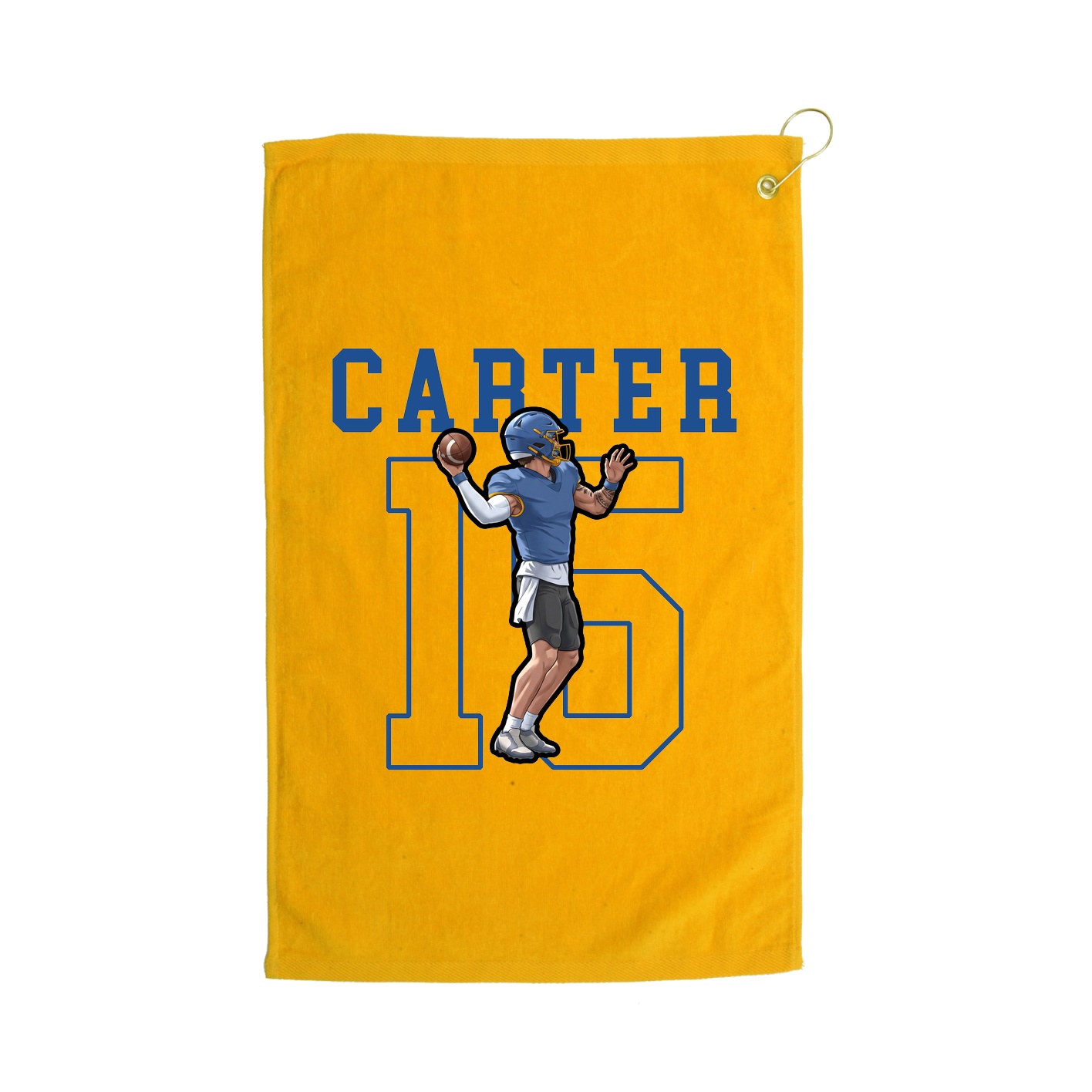 Golf Towel — Shirsey in Gold