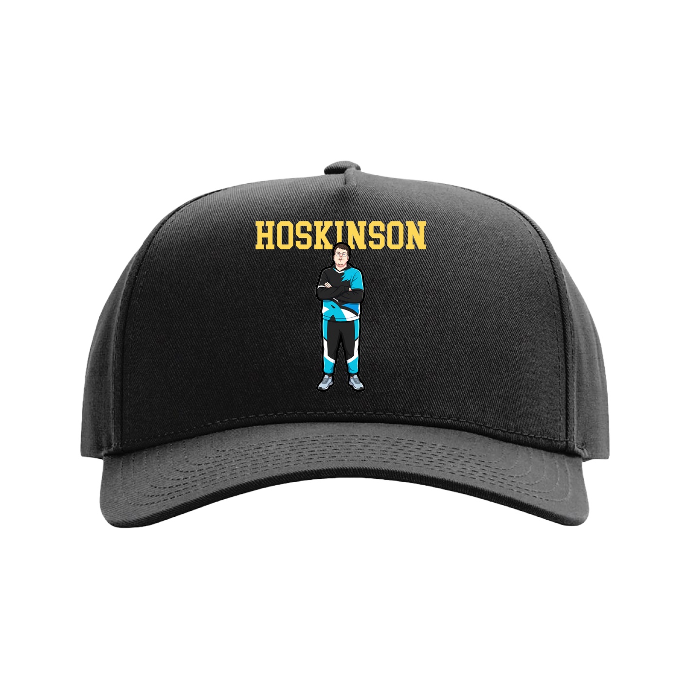Full Fabric Five-Panel Champ Cap