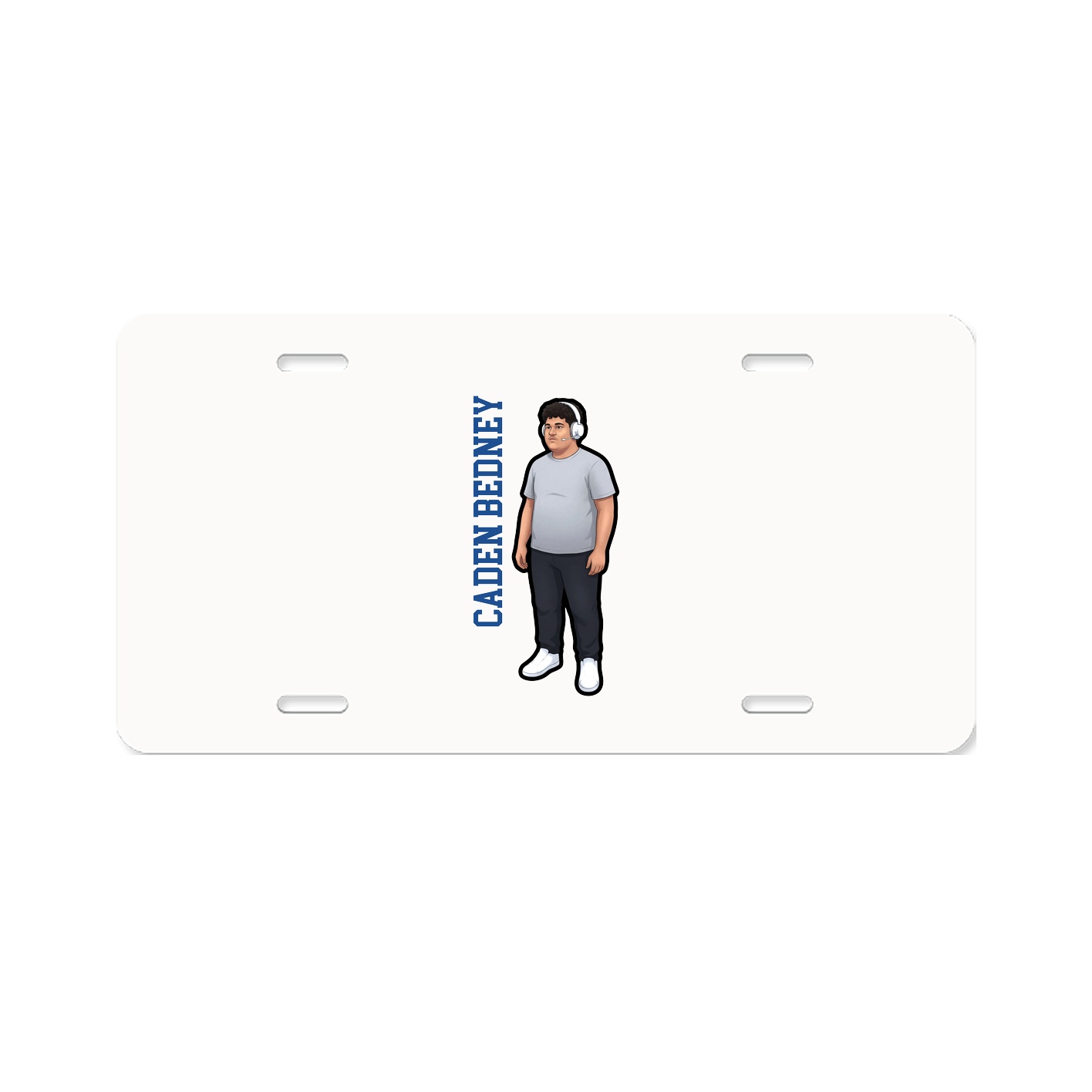 Aluminum License Plate