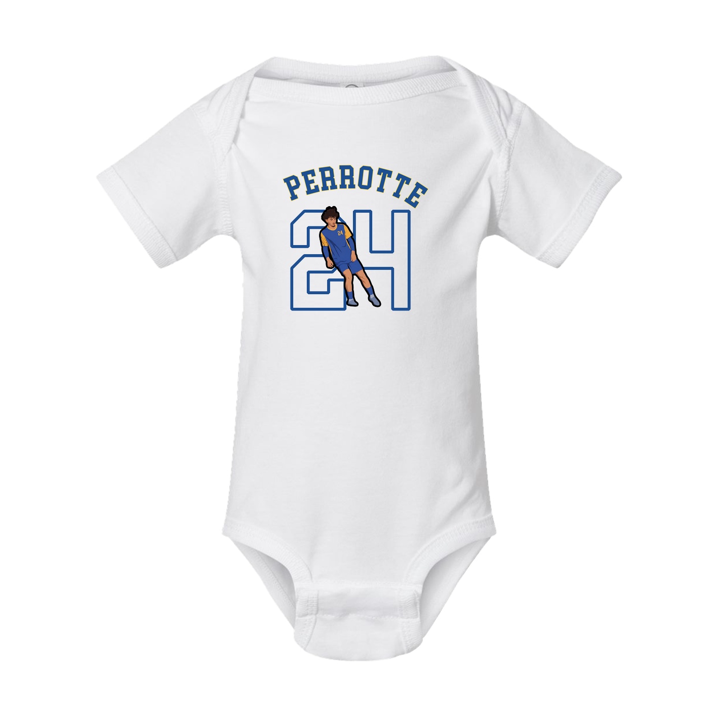 Baby Onesie — Shirsey Arch in White