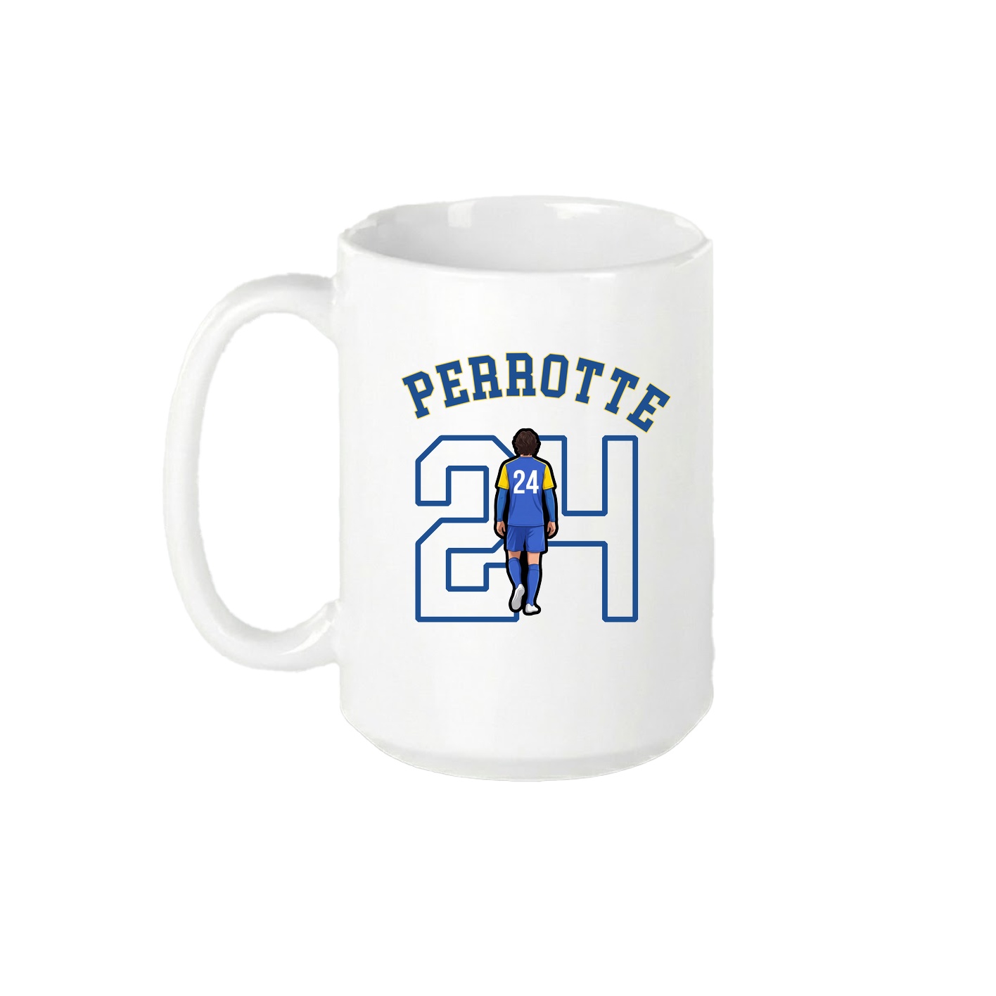 15oz Coffee Mug — Shirsey Arch in White