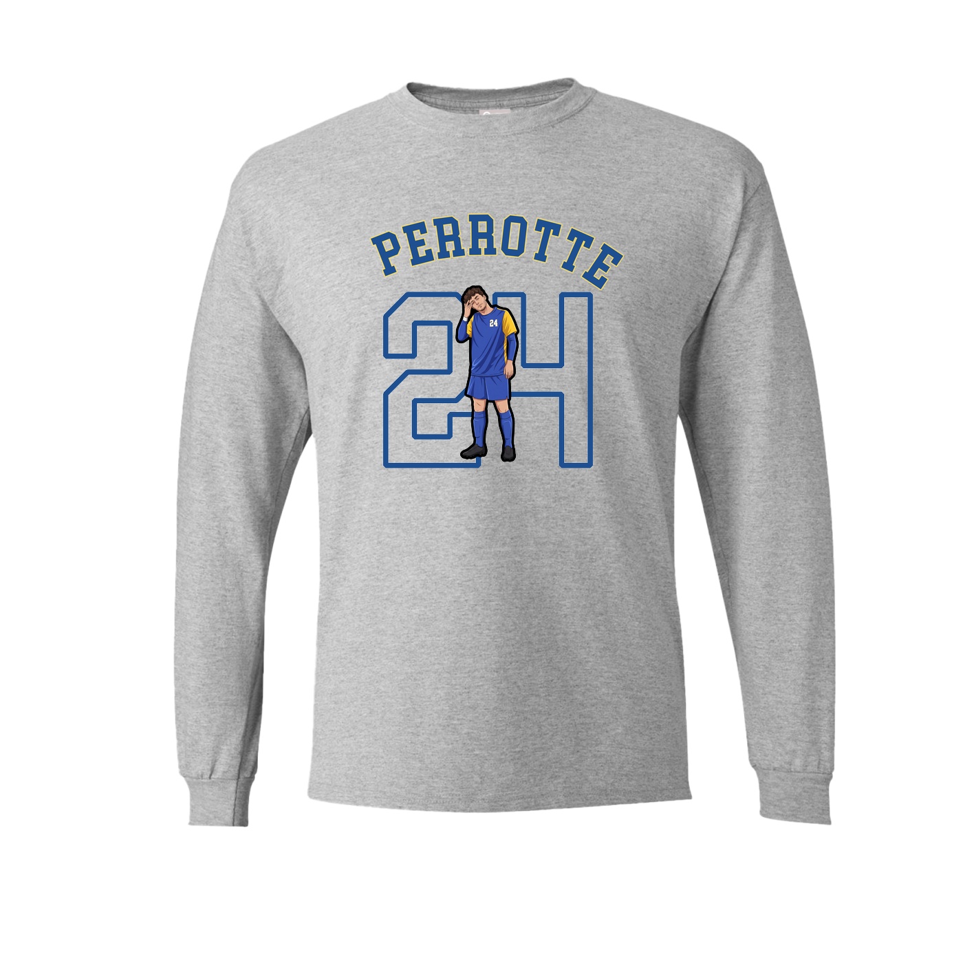 Long Sleeve Tee — Shirsey Arch in Grey
