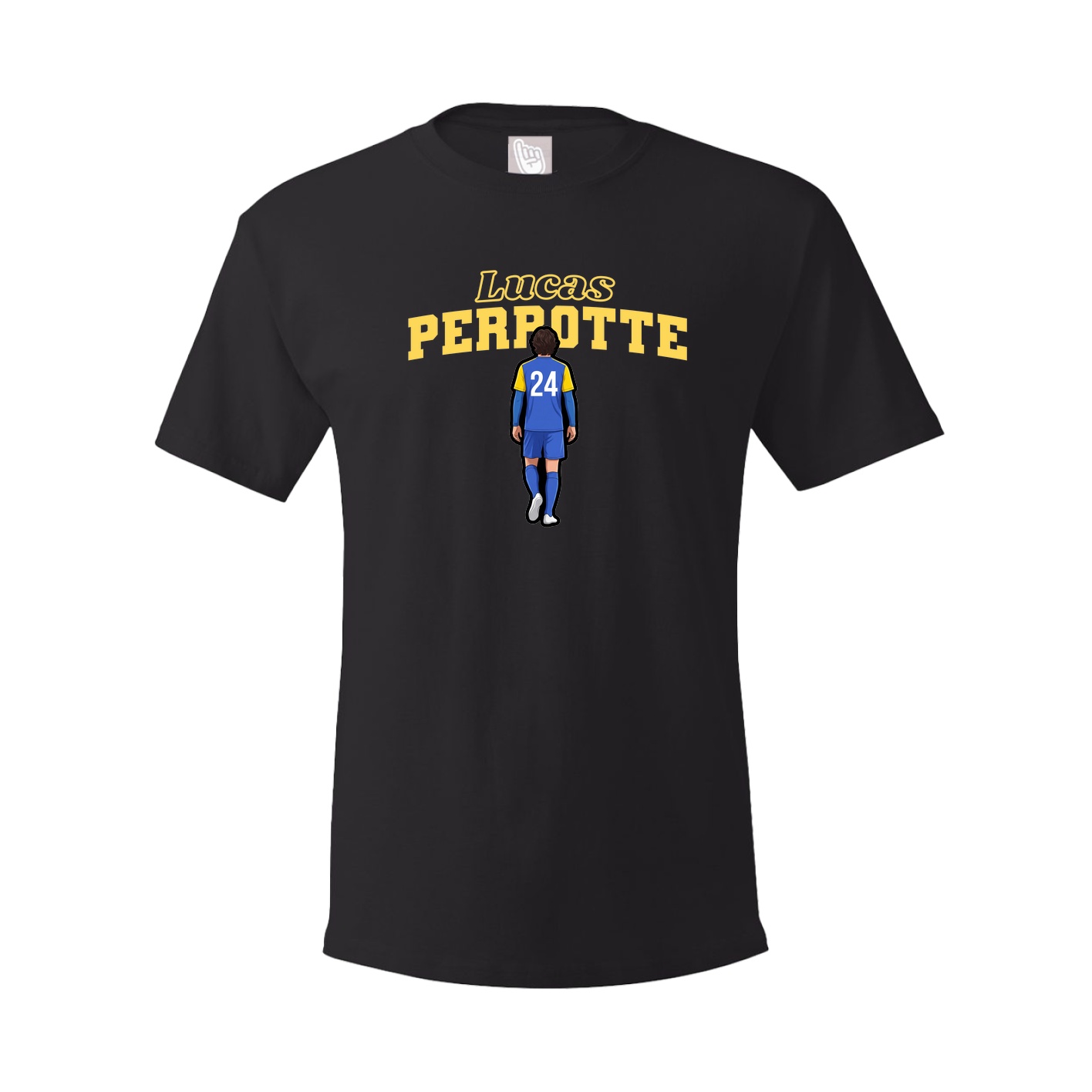 Youth Tee — Name Arch in Black