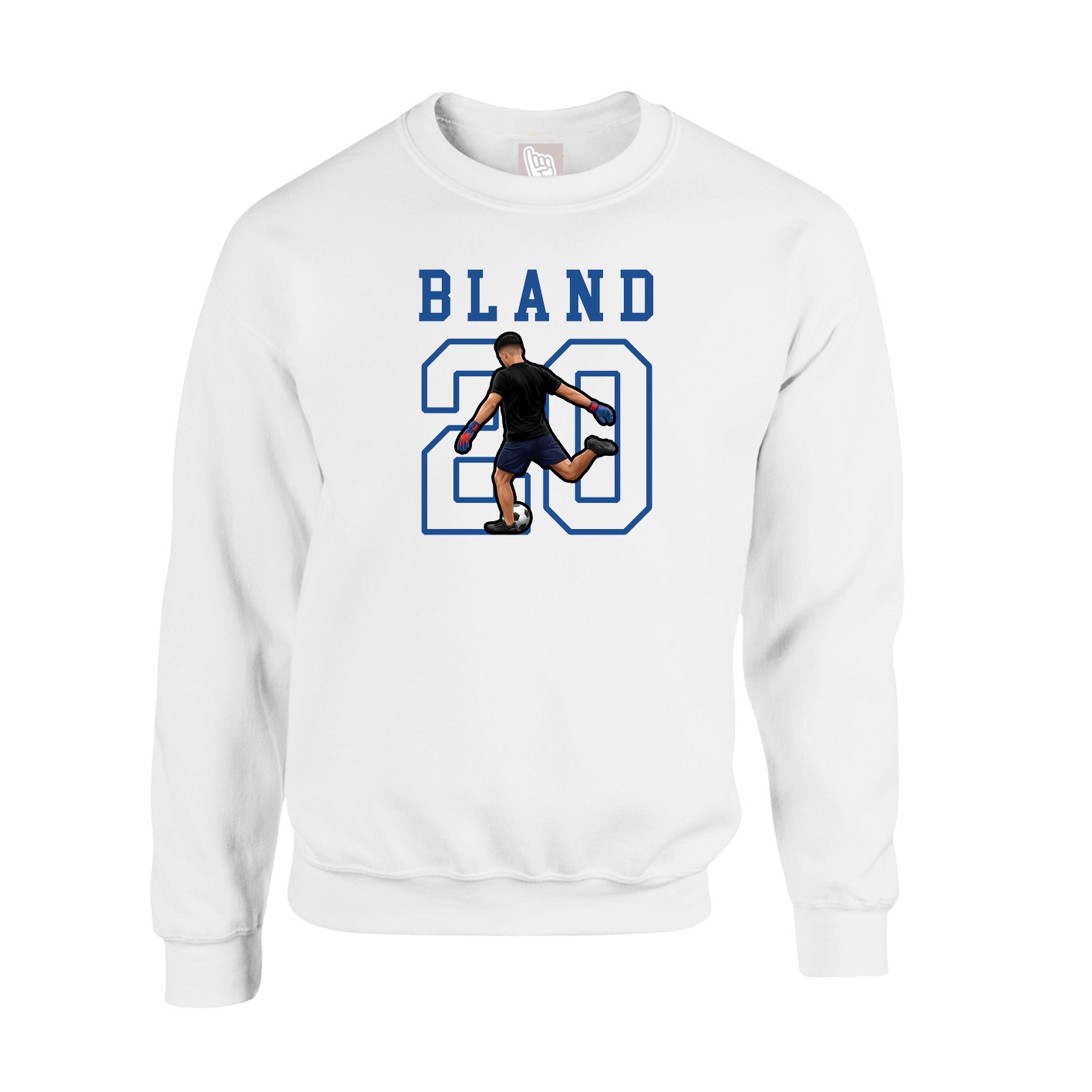 Fleece Crew — Shirsey in White