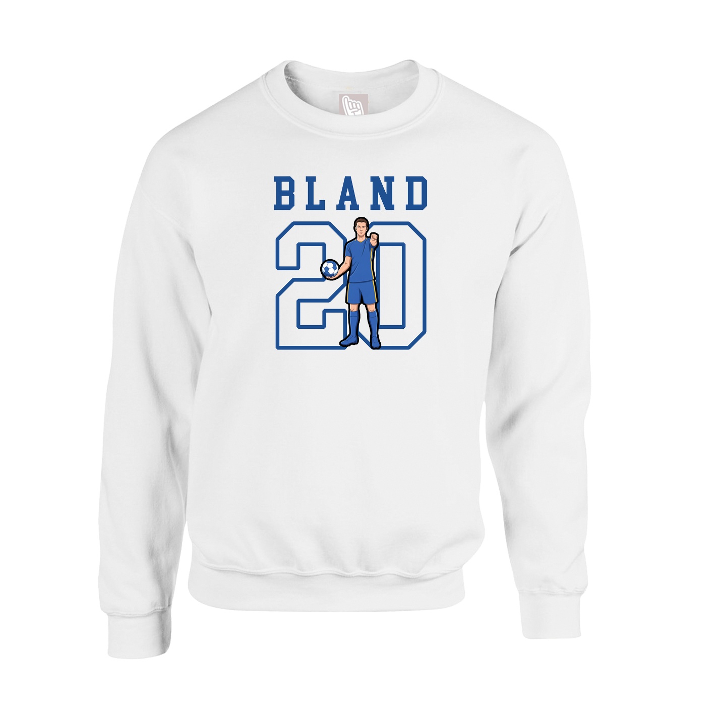 Fleece Crew — Shirsey in White