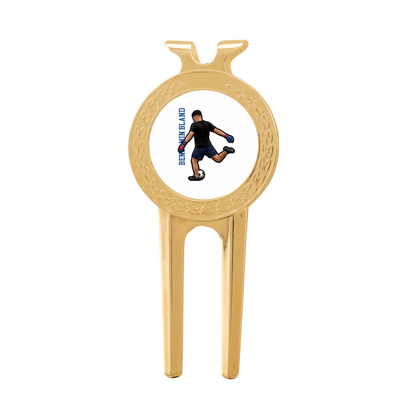 Divot Tool with Ball Marker — Name Vertical in Classic