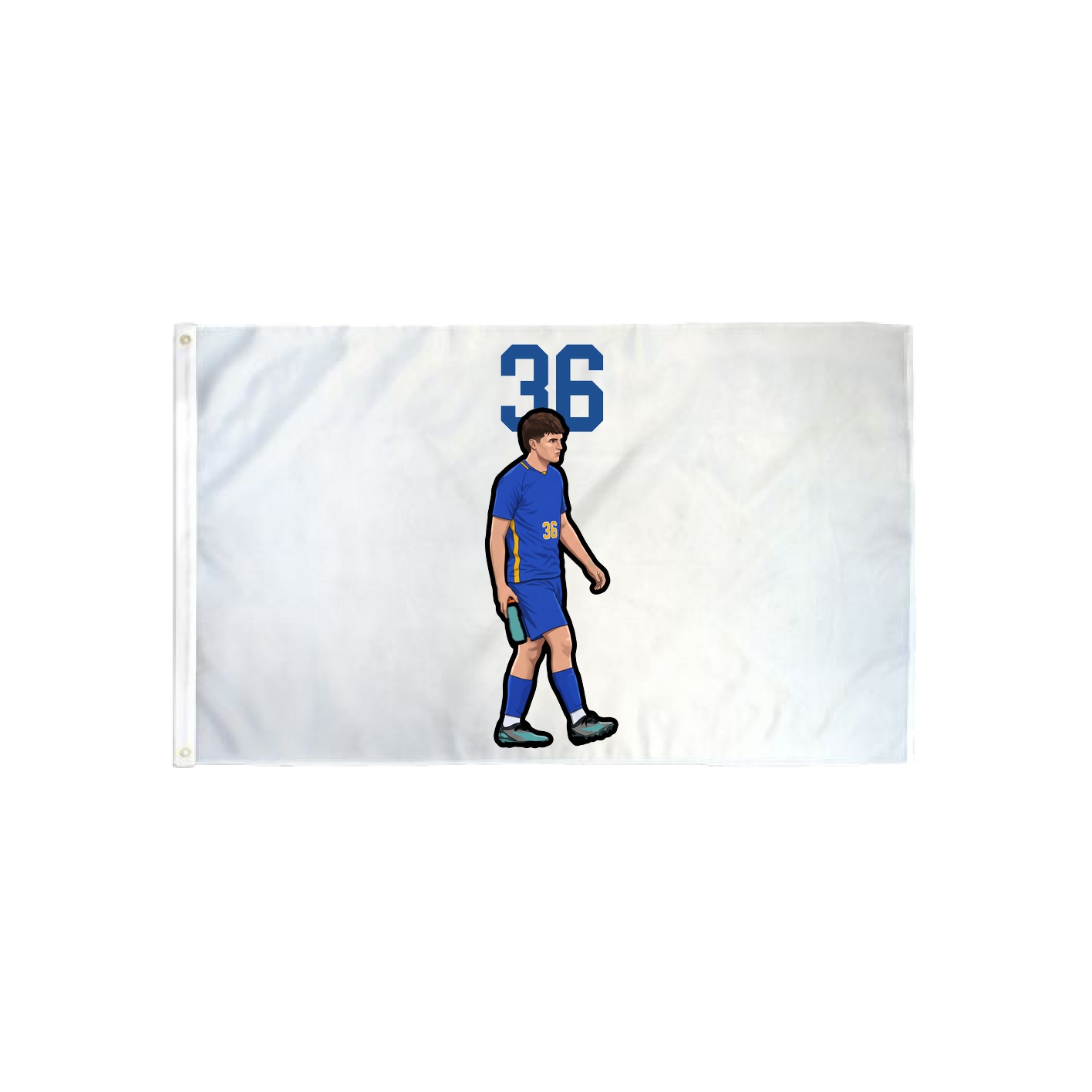 3x5 Flag — Number Top in Classic