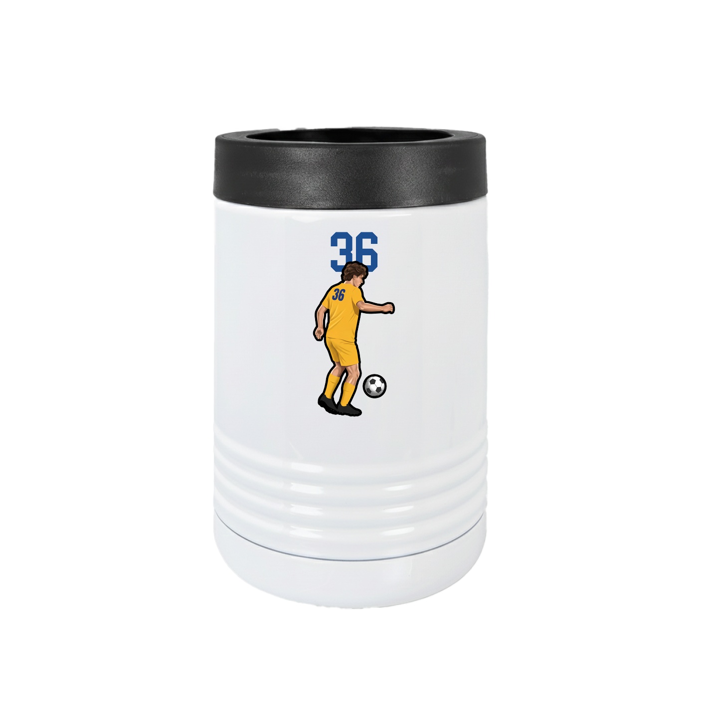 Beverage Holder — Number Top in White