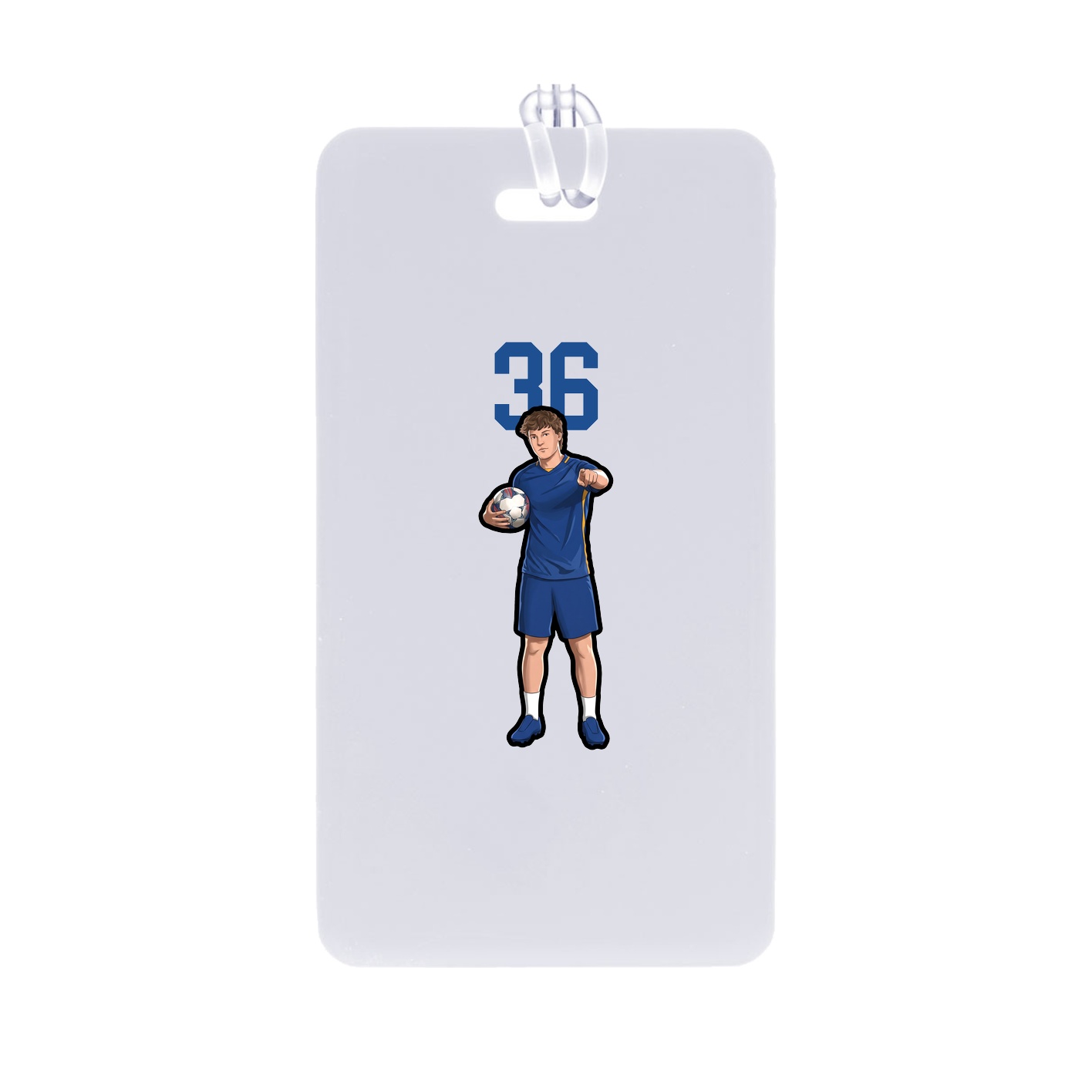 Bag Tag — Number Top in Classic