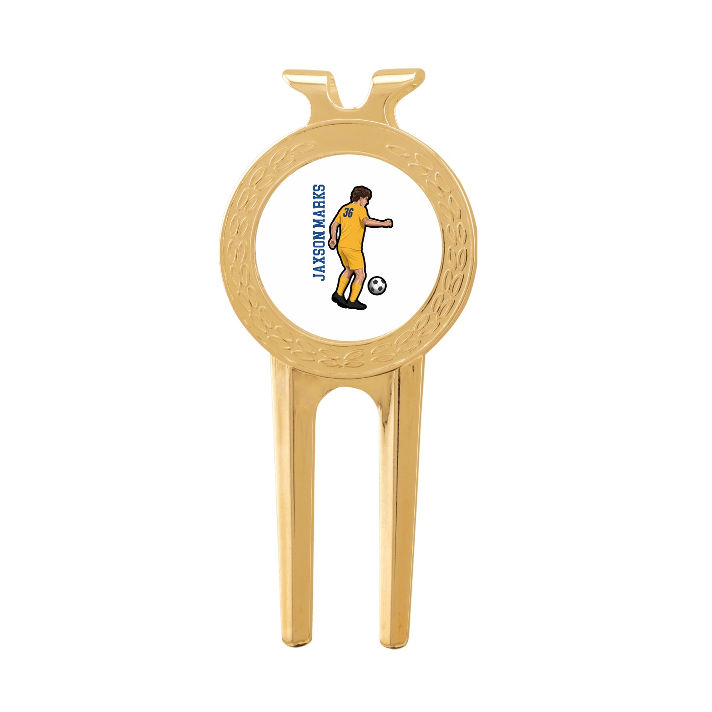 Divot Tool with Ball Marker — Name Vertical in Classic