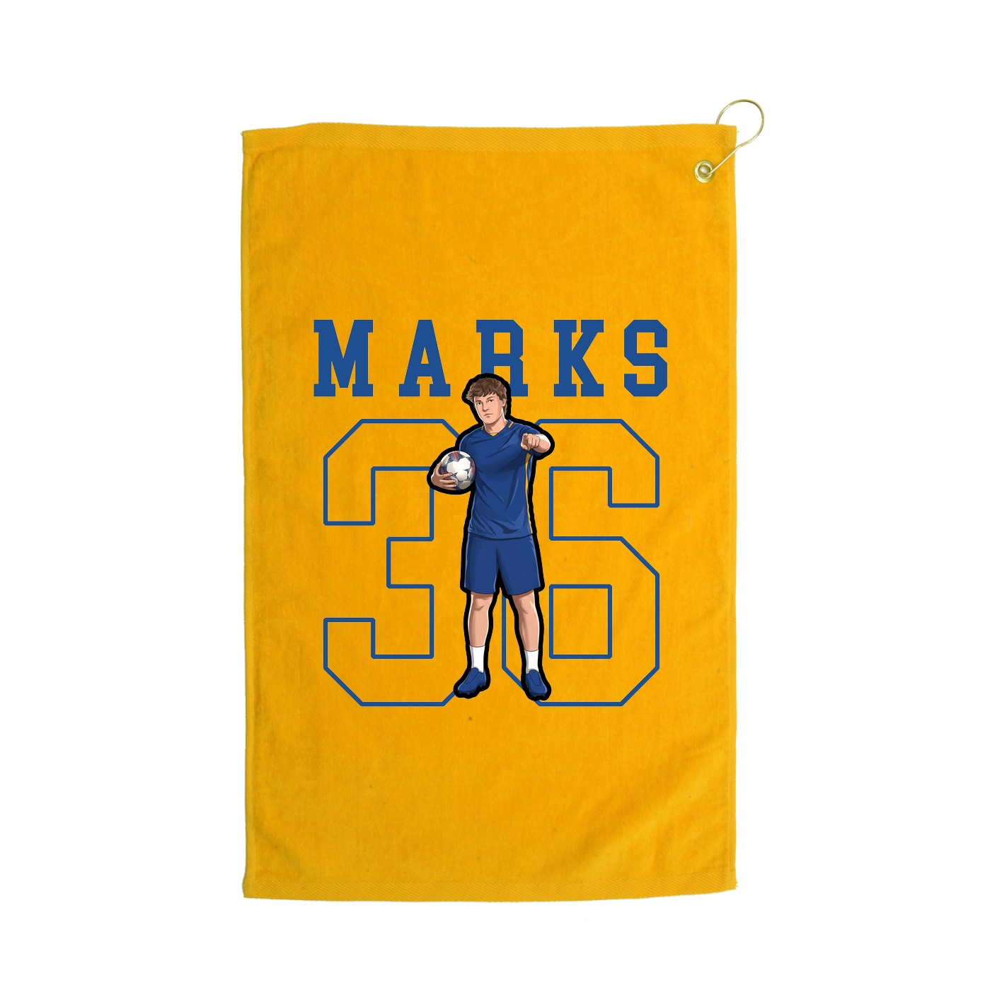 Golf Towel — Shirsey in Gold