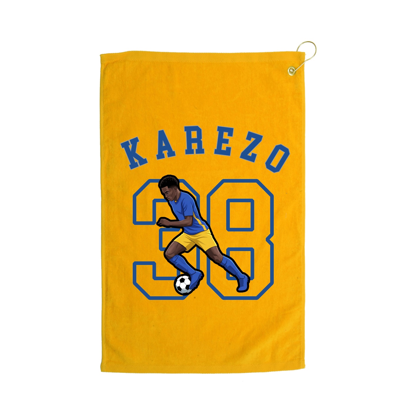 Golf Towel — Shirsey Arch in Gold
