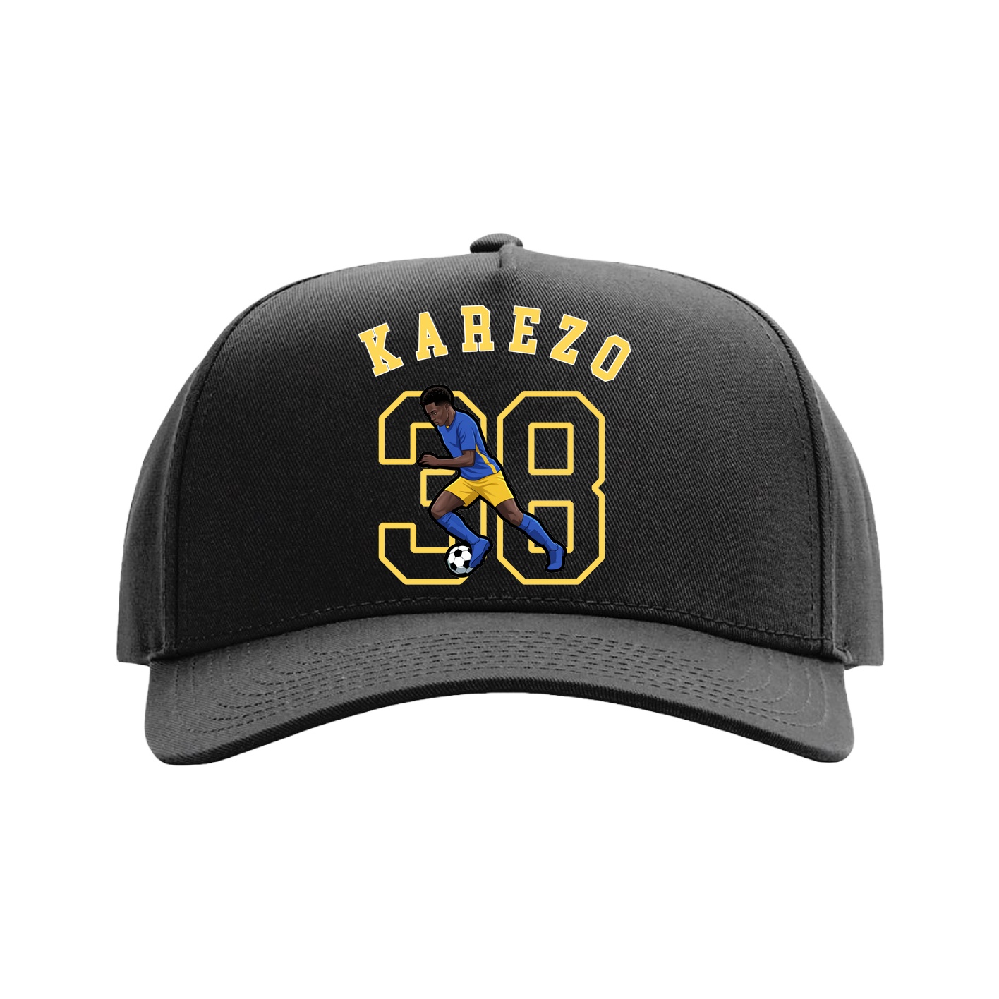 Full Fabric Five-Panel Champ Cap