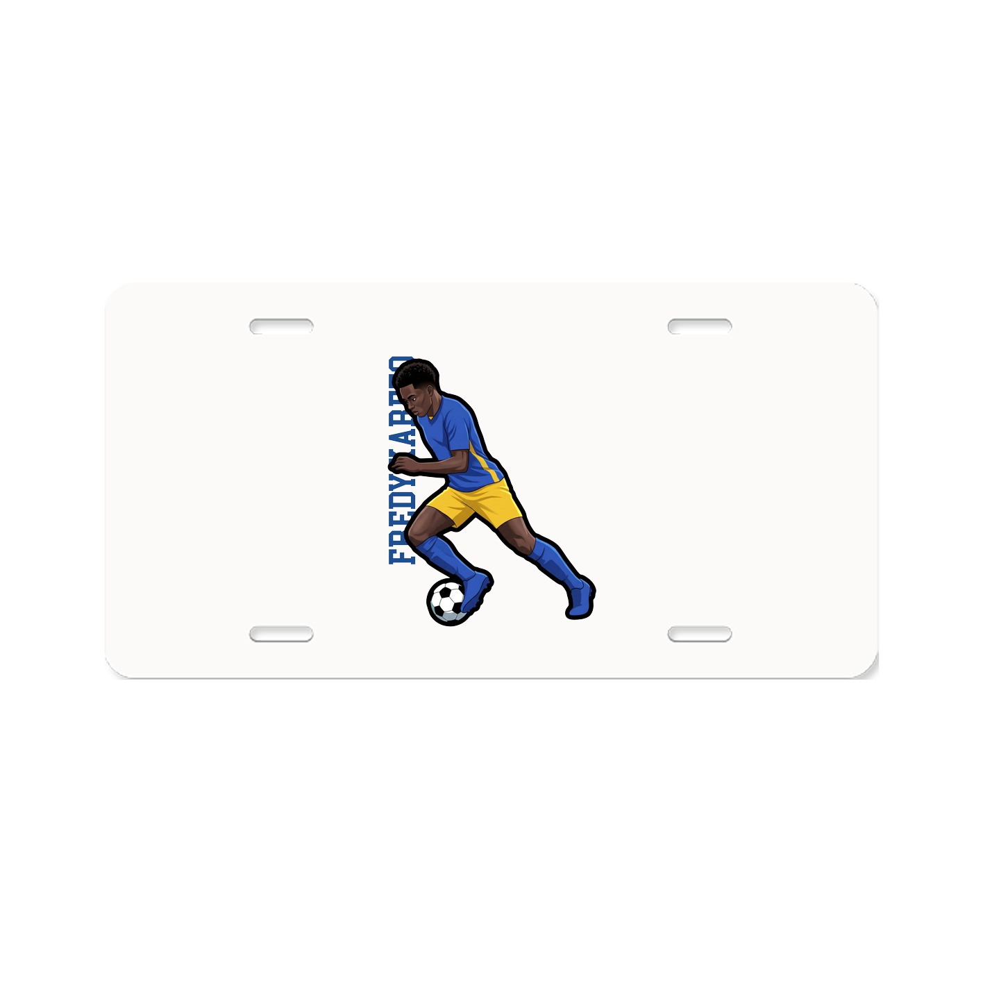 Aluminum License Plate