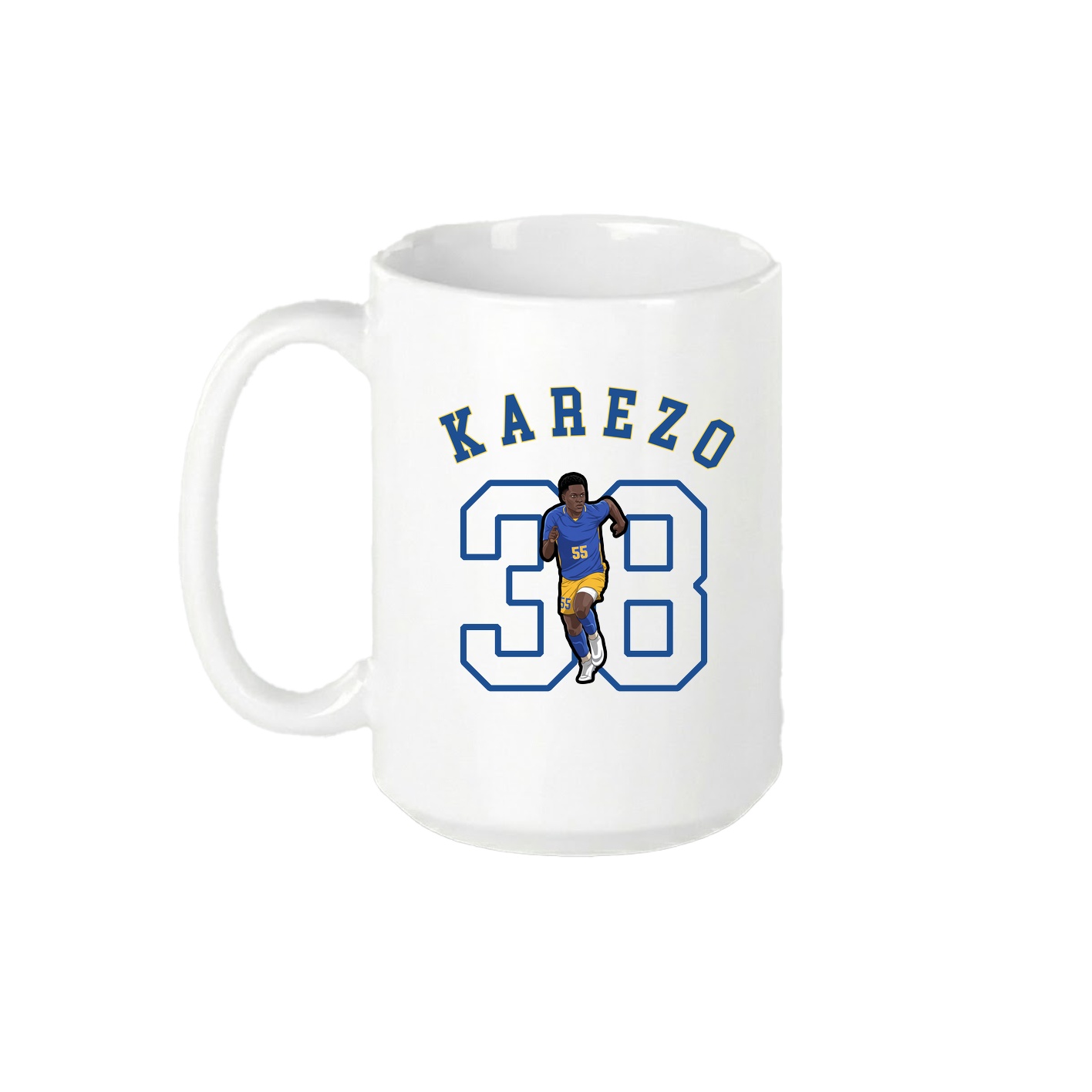 15oz Coffee Mug — Shirsey Arch in White