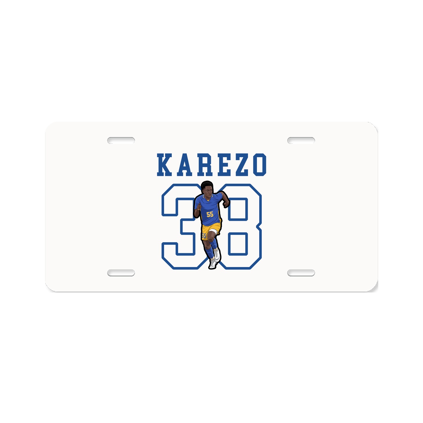 License Plate — Shirsey in Classic