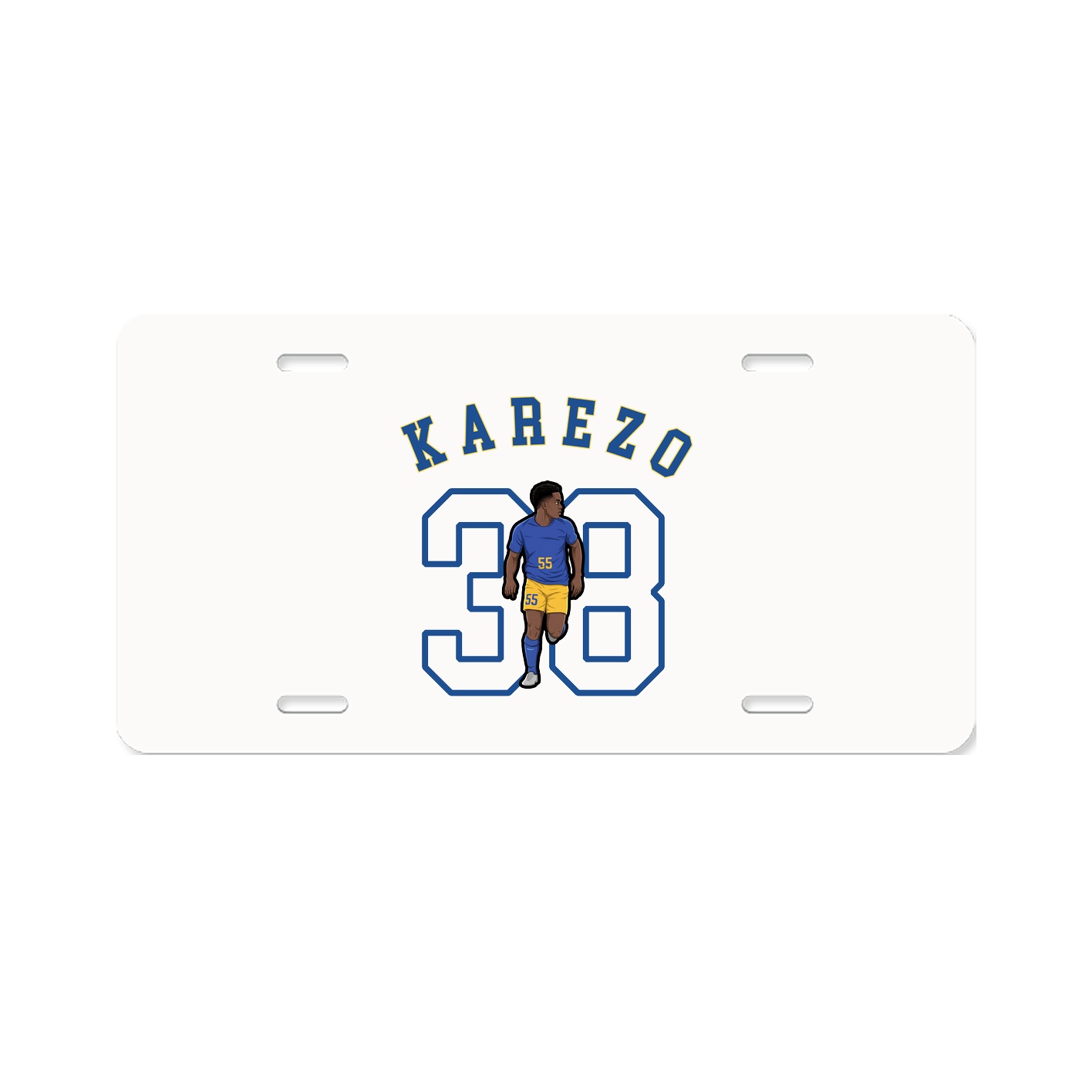 License Plate — Shirsey Arch in Classic